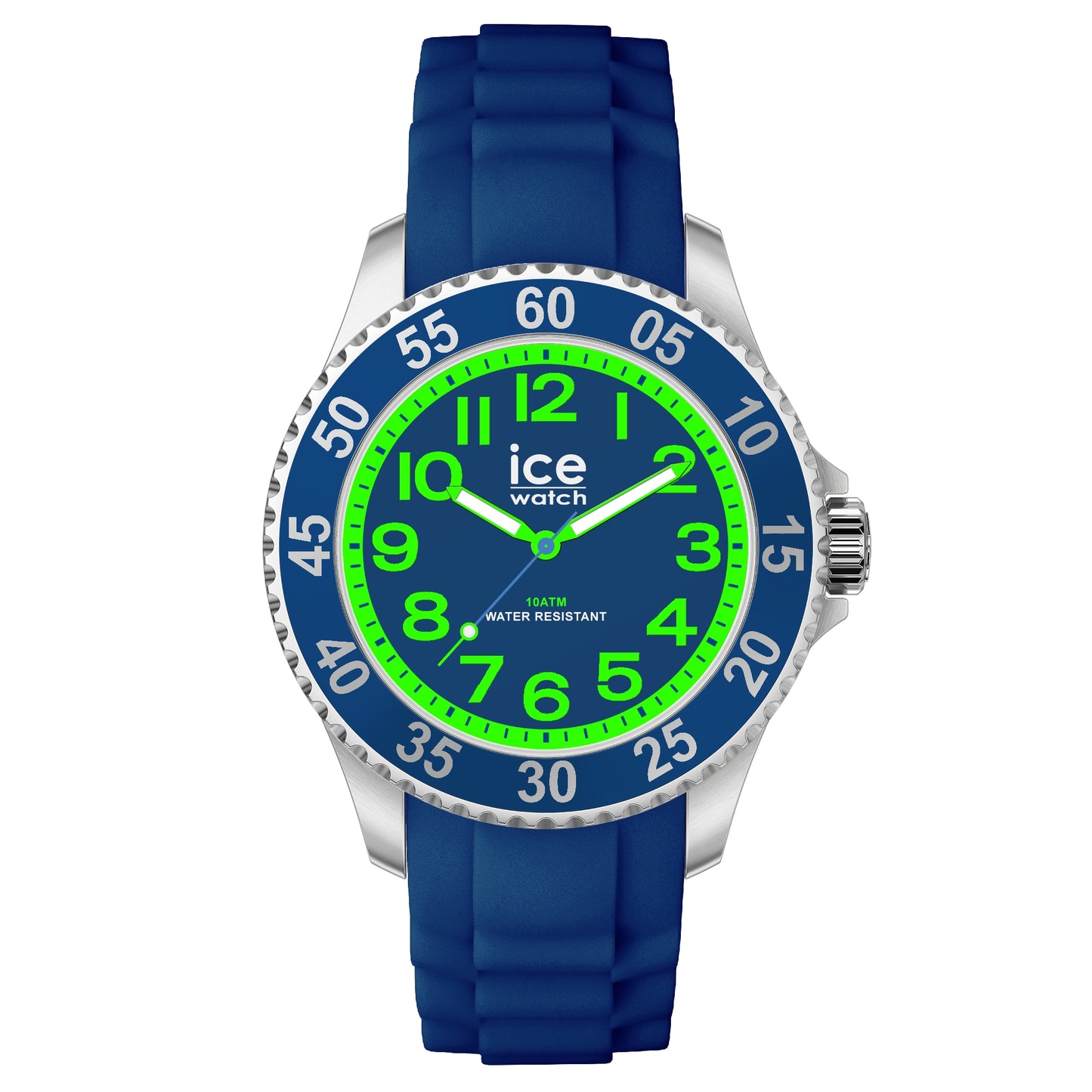 Ice 20362 watch for man with a blue dial and silicone strap.