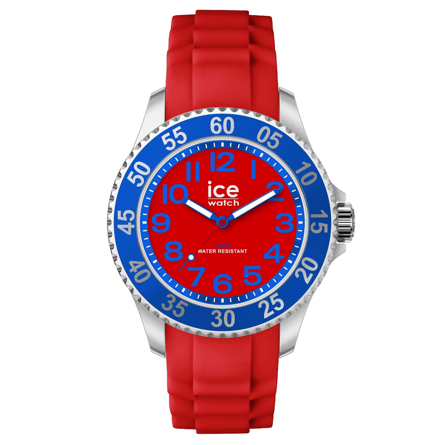Ice 20364 watch for man with a red dial and silicone strap.