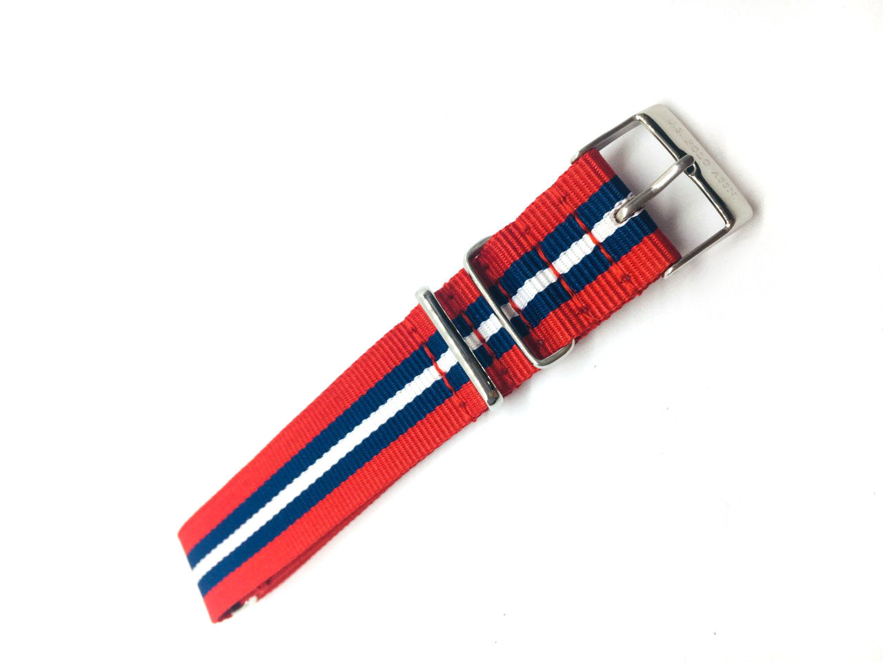 U.S. Polo Assn. 14-0303 watch for man with a dial and textile strap.