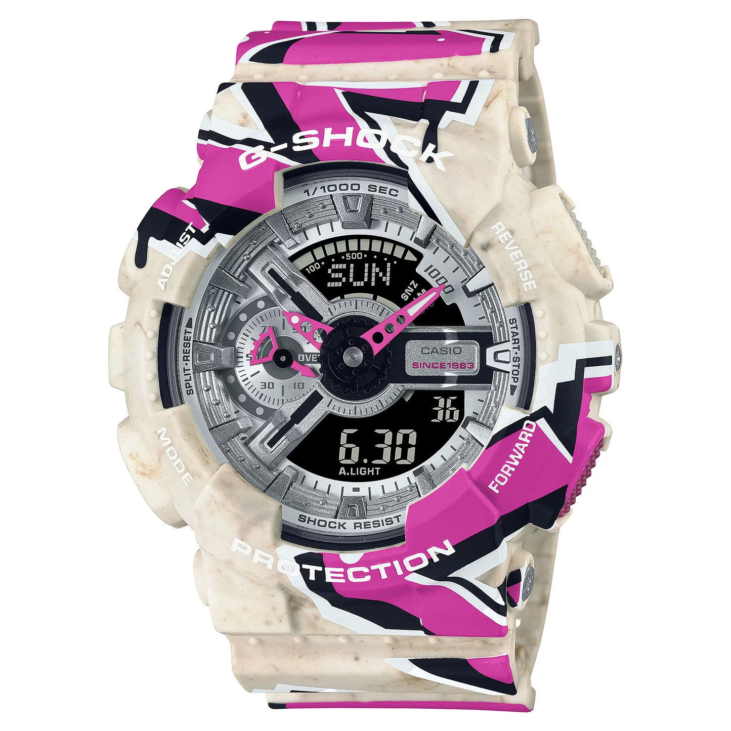 Casio GA-110SS-1AE Men Watch 55mm 20ATM