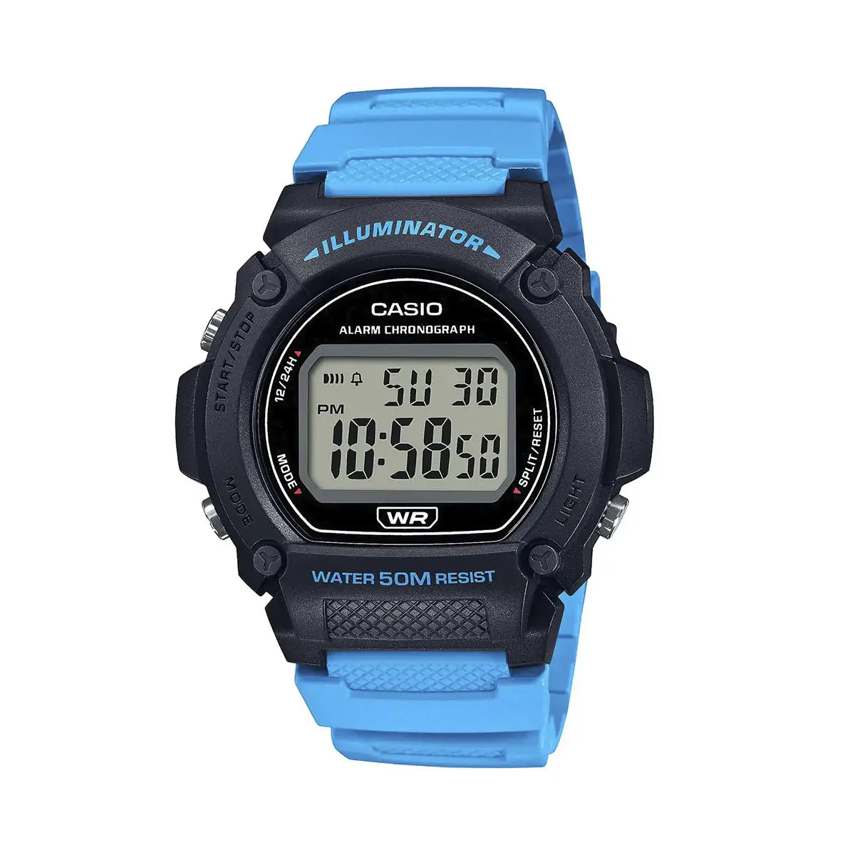 Casio W219H2A2VDF Men Watch 47 mm 5ATM