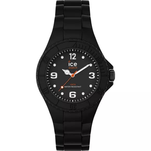 Ice 19142 watch for unisex with a black dial and silicone strap.