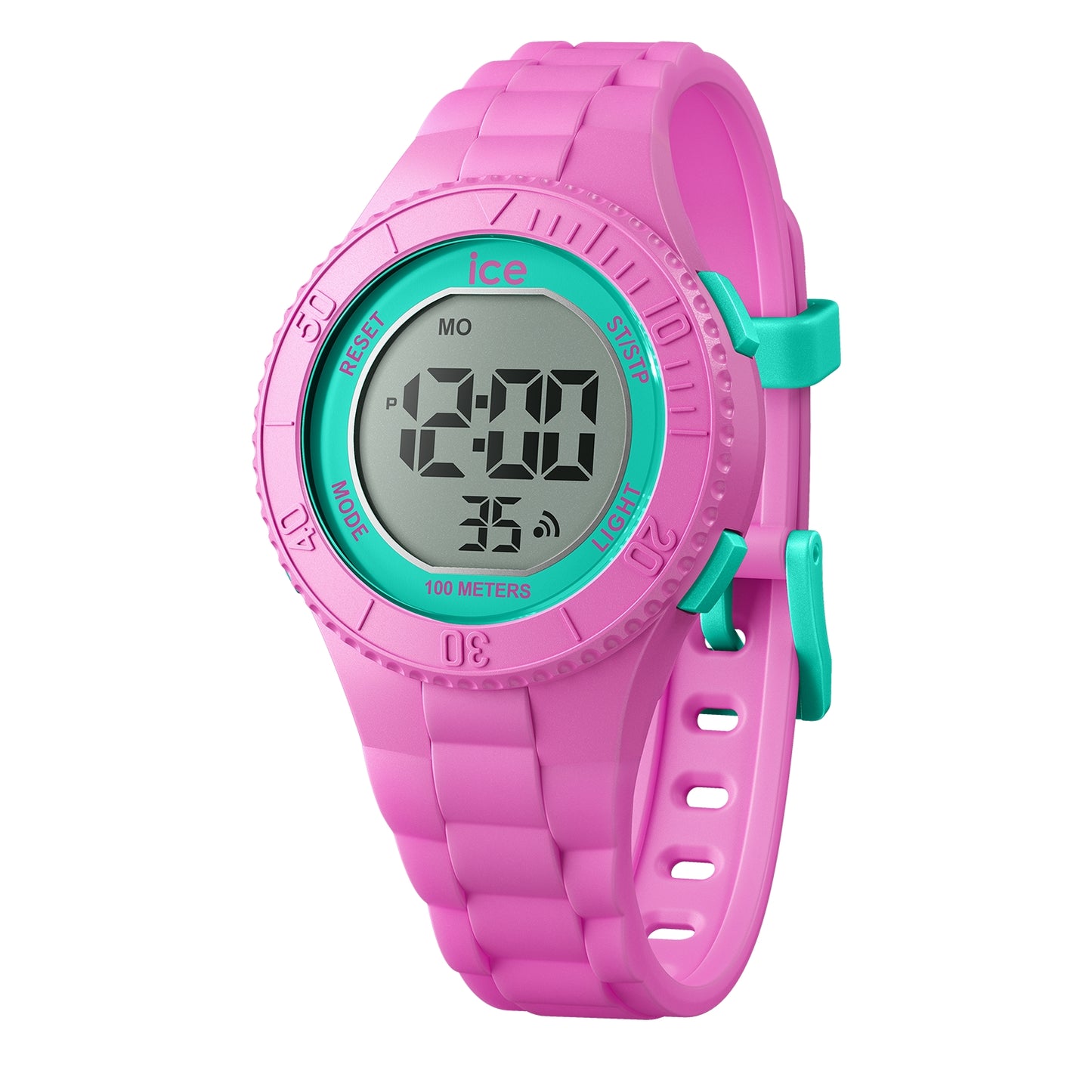 Ice 21275 watch for women with a green dial and silicone strap.