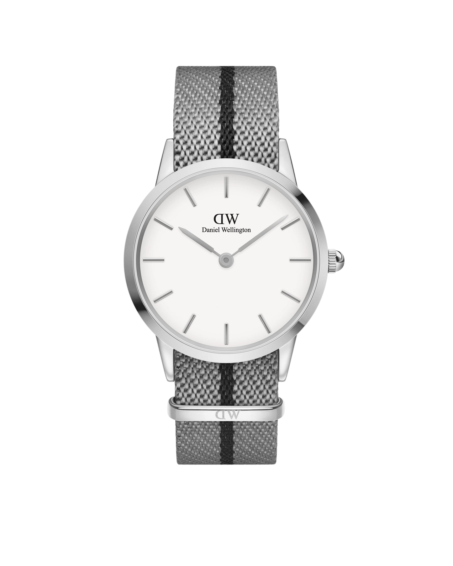 Daniel Wellington DW00100679 watch for women with a white dial and nylon strap.