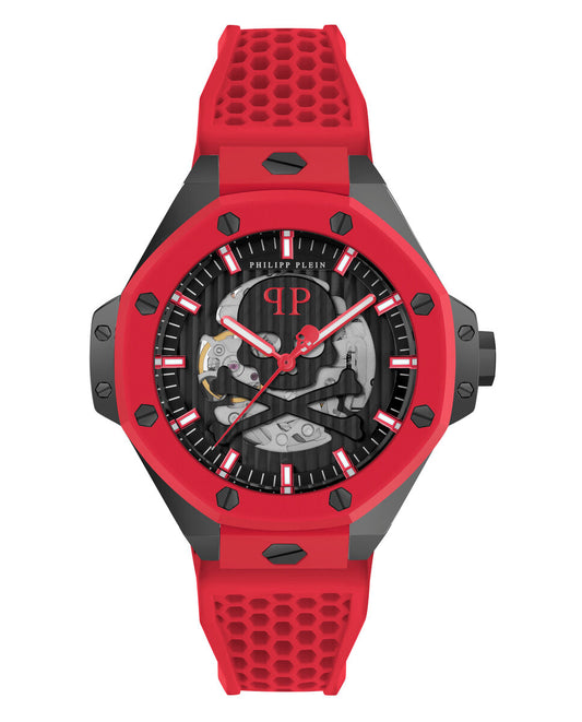 Philipp Plein PWPFA0524 watch for man with a black dial and silicone strap.