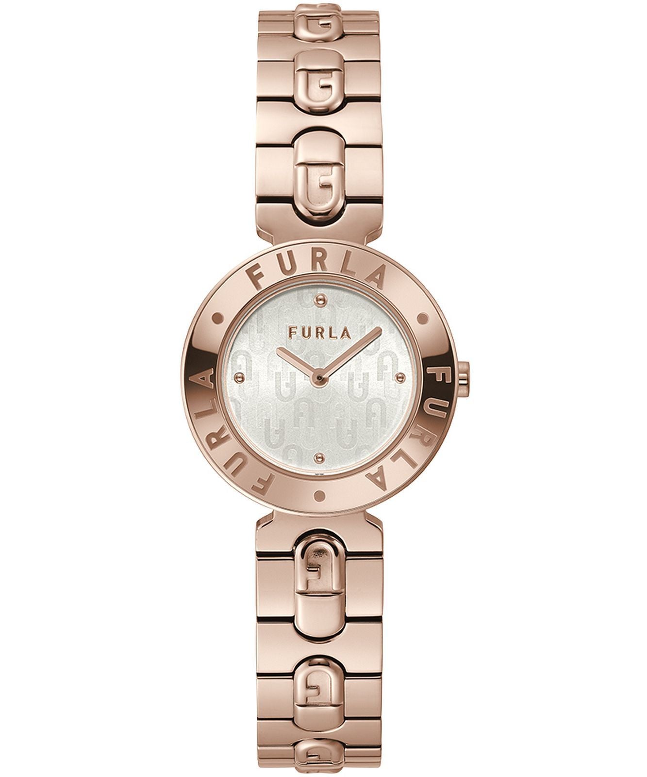 Furla WW00004008L3 watch for women with a grey dial and stainless steel strap.
