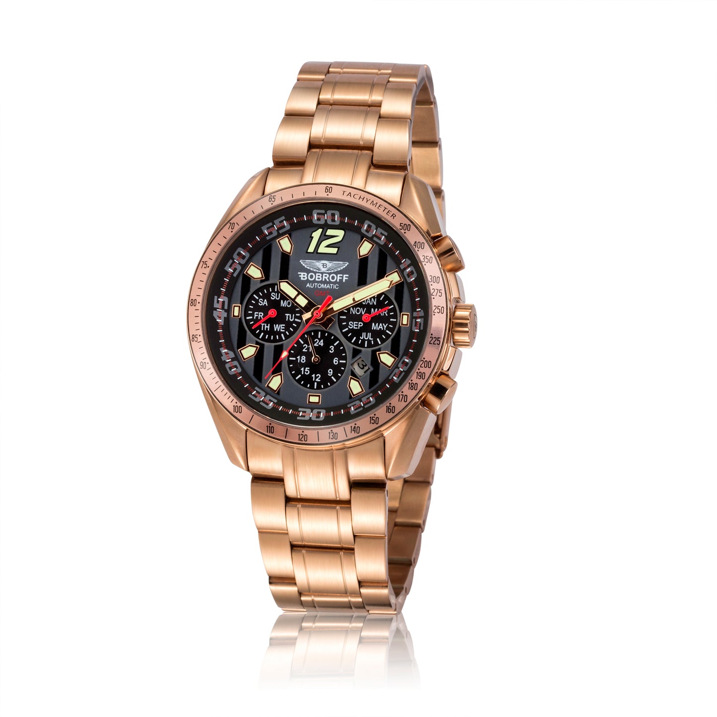 Bobroff BF0016 Men Watch 42mm 10ATM
