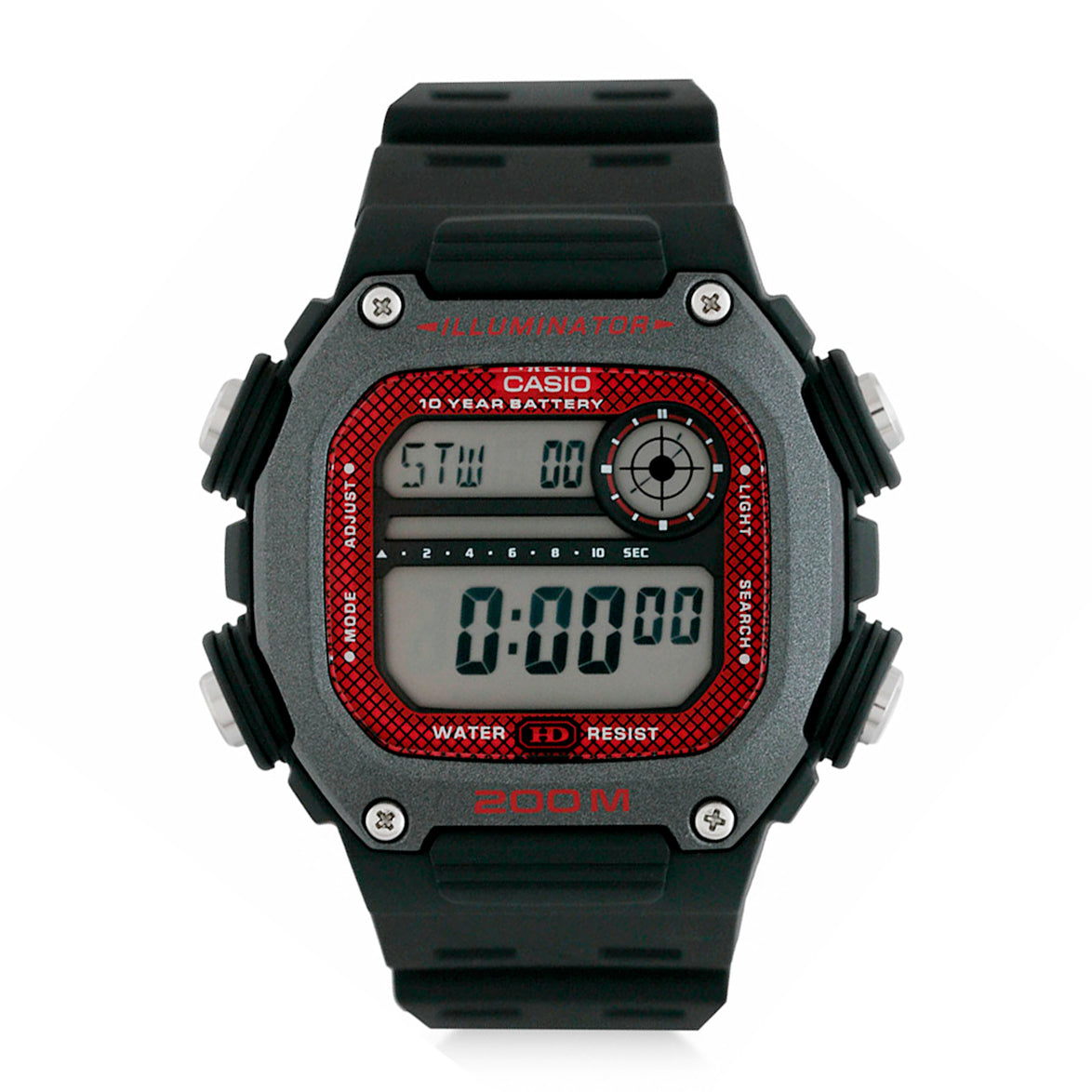 Casio DW-291H-1BVCF Men Watch 50mm 20ATM
