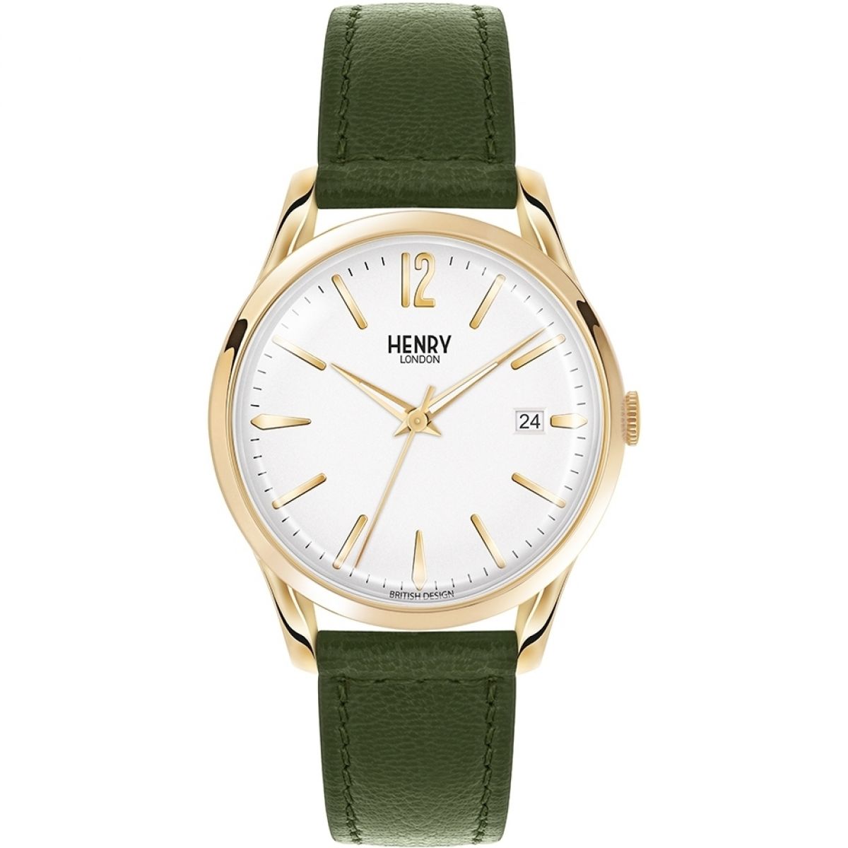Henry london HL39-S-0098 Unisex Watch 39mm 3ATM