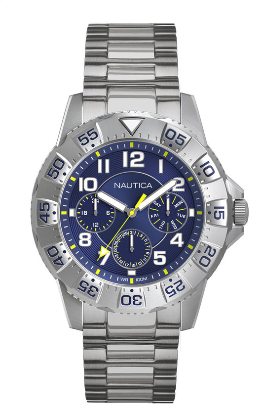 Nautica NAD16552G Men Watch 44mm 10 ATM
