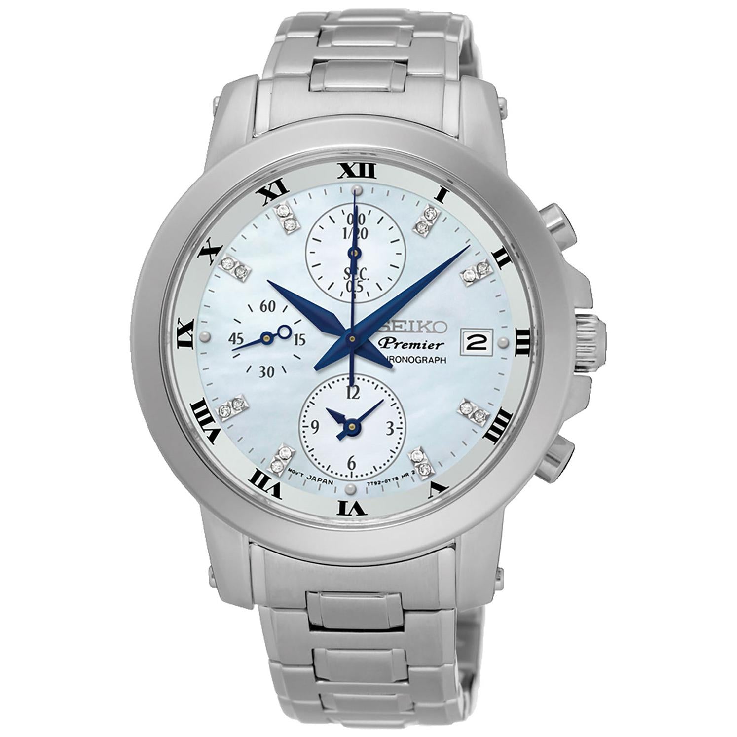 Seiko SNDV59P1 Women Watch 37mm 10ATM