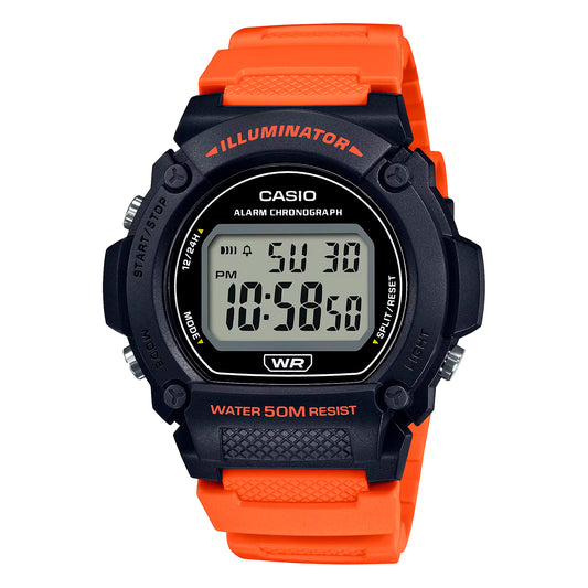 Casio W219H4AVDF Men Watch 47 mm 5ATM