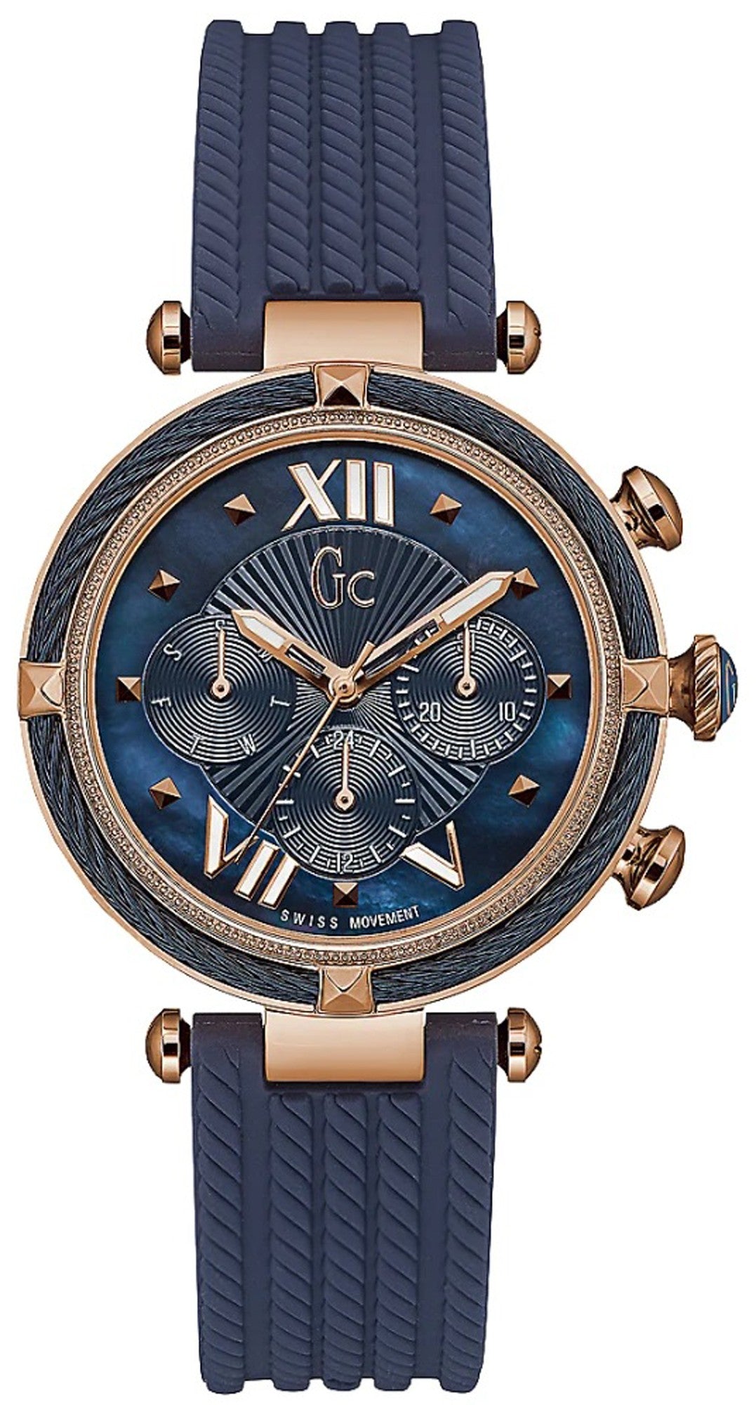 Gc Y16005L7 Women Watch 38mm 10ATM